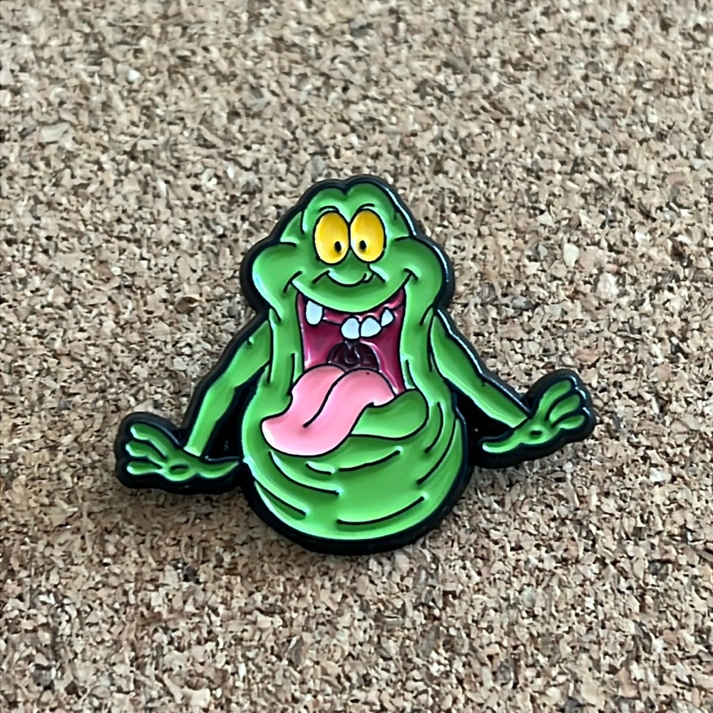 🔥3/$12 - Enamel Pin - Ghostbusters (Slimer)